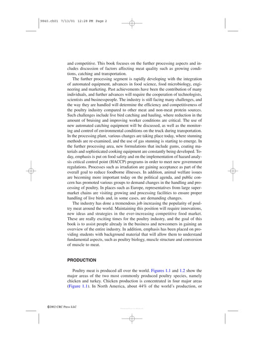 Poultry Products Processing An Industry Guide