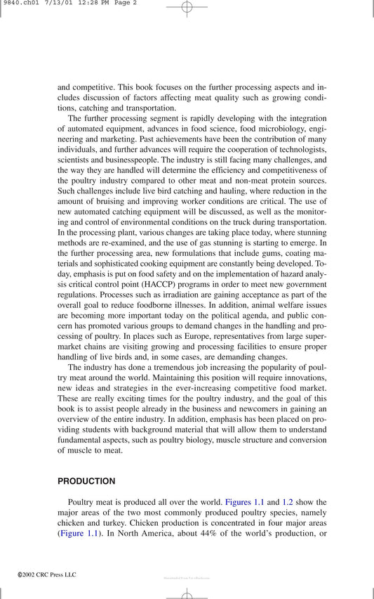 Poultry Products Processing An Industry Guide