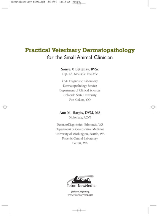 Practical Veterinary Dermatopathology