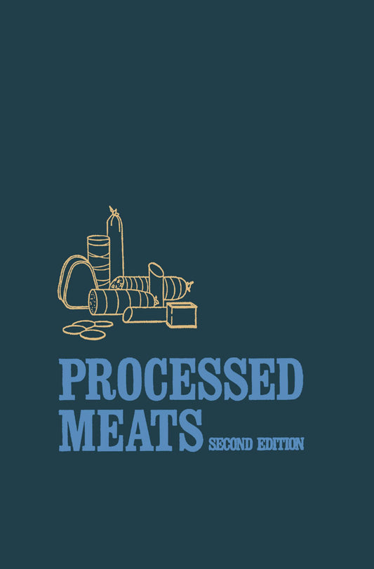 Processed Meats 2nd Edition — front cover