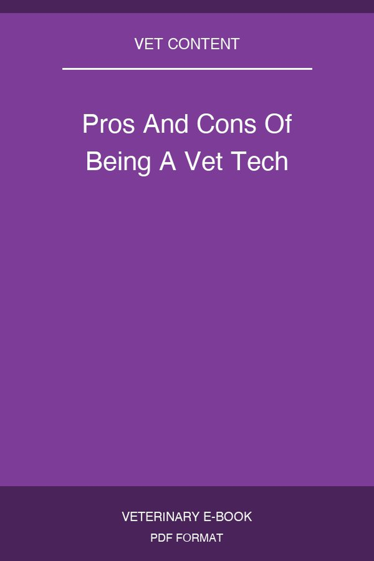 Pros And Cons Of Being A Vet Tech