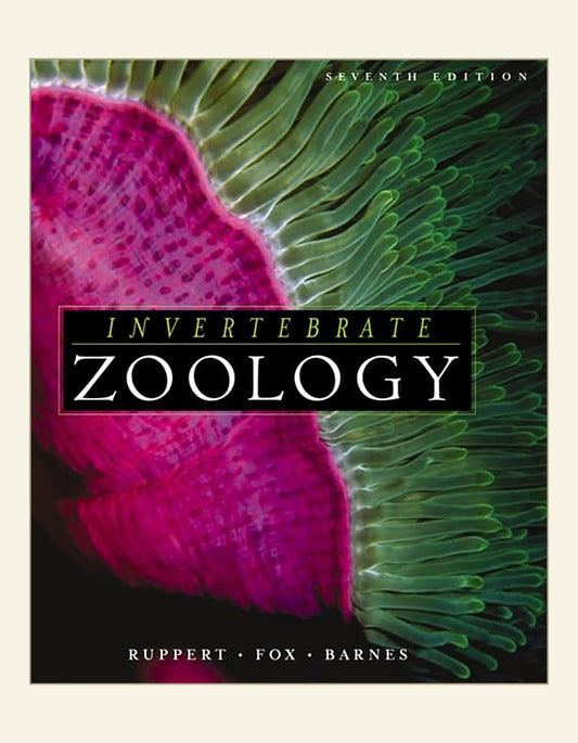 Ruppert and Barnes Invertebrate Zoology 7th Edition — front cover
