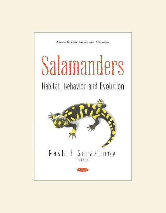 Salamanders Habitat Behavior And Evolution — front cover