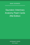 Saunders Veterinary Anatomy Flash Cards 2Nd Edition