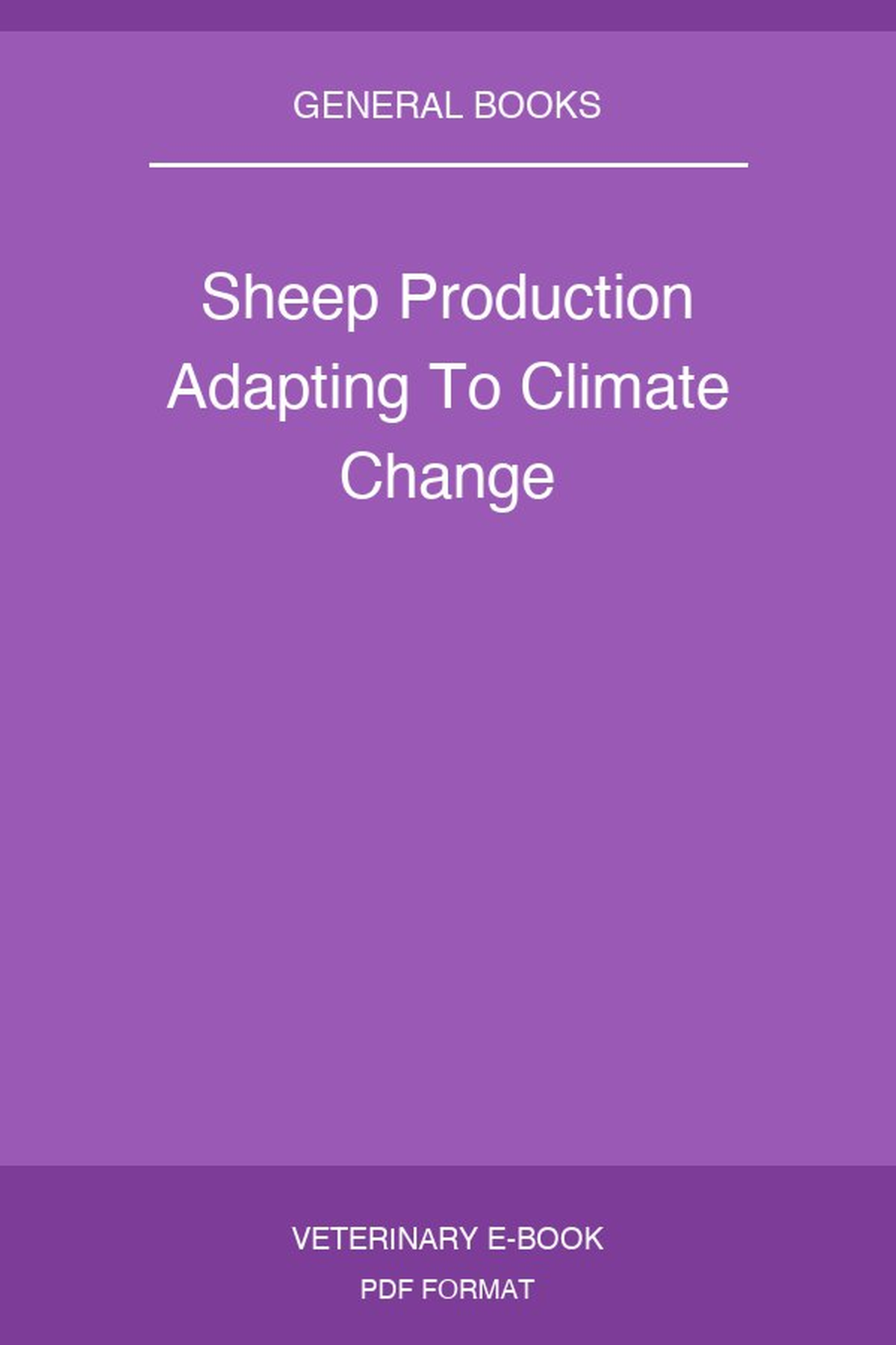 Sheep Production Adapting To Climate Change