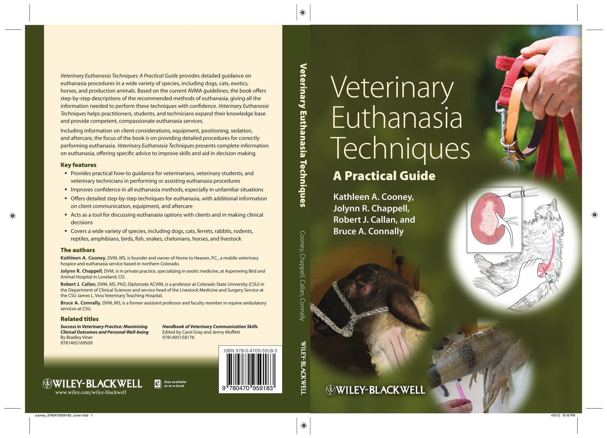 Veterinary Euthanasia Techniques A Practical Guide
