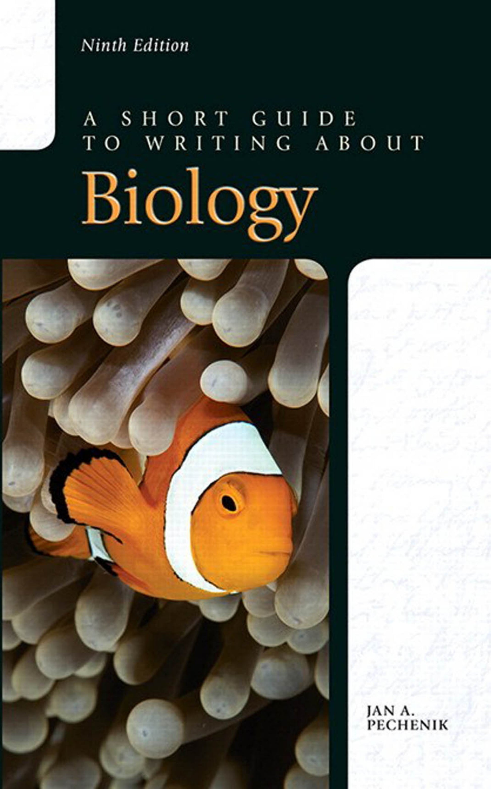Short Guide To Writing About Biology 9th Edition