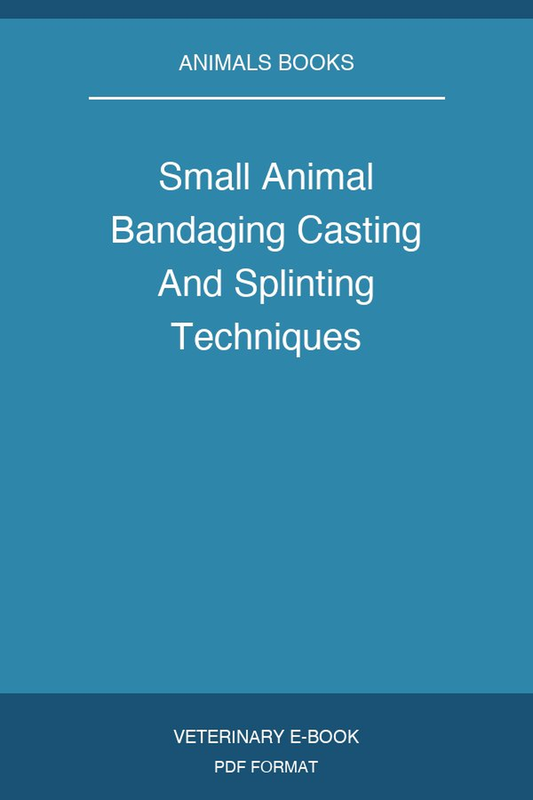 Small Animal Bandaging Casting And Splinting Techniques