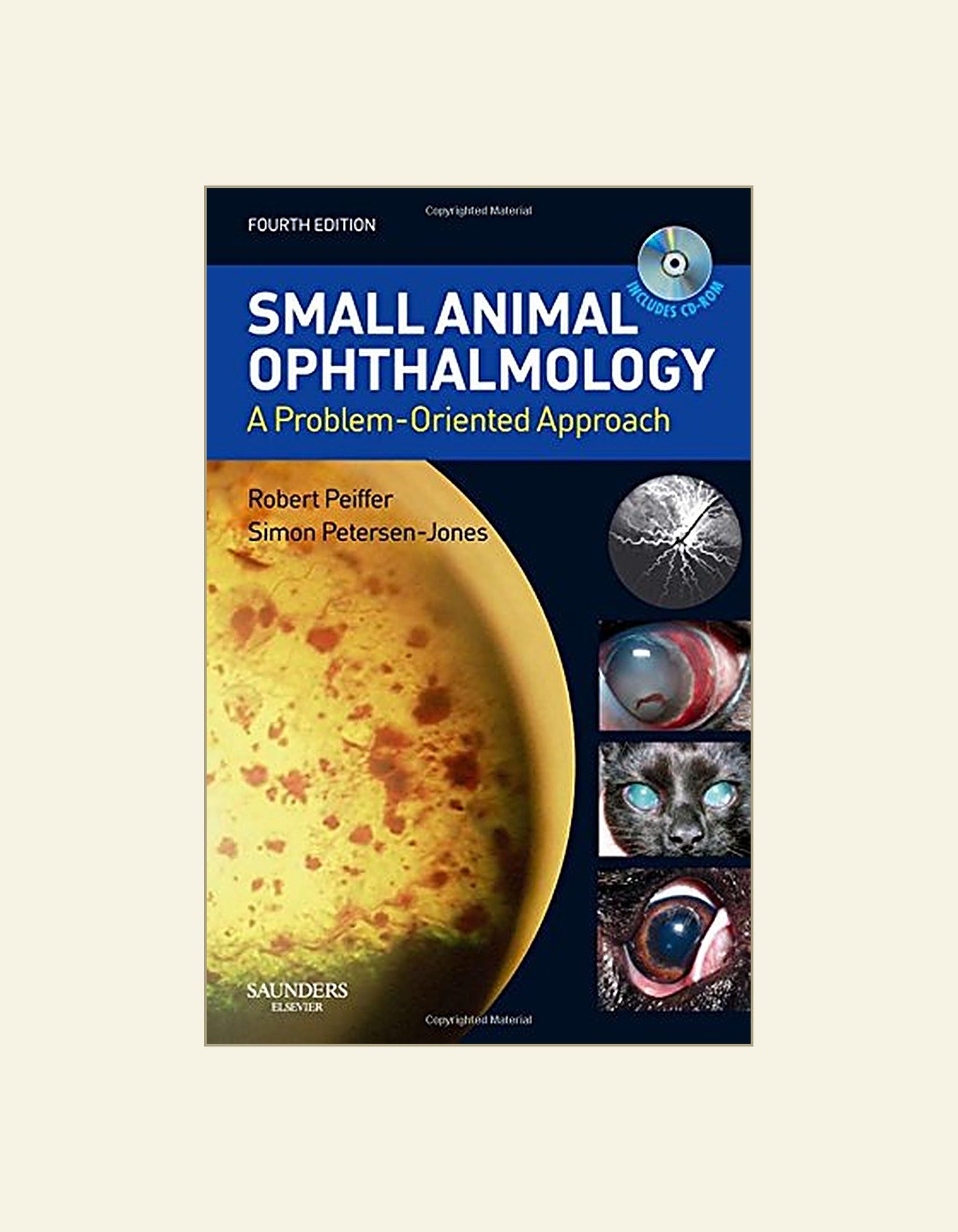 Small Animal Ophthalmology 4th Edition — Peiffer & Petersen-Jones (Saunders Elsevier) — front cover