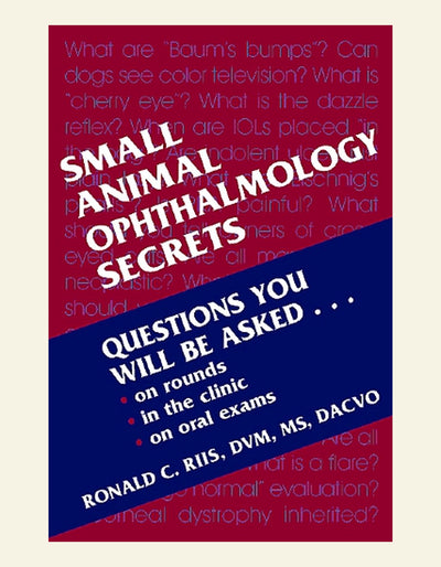 Small Animal Ophthalmology Secrets — verified publisher front cover