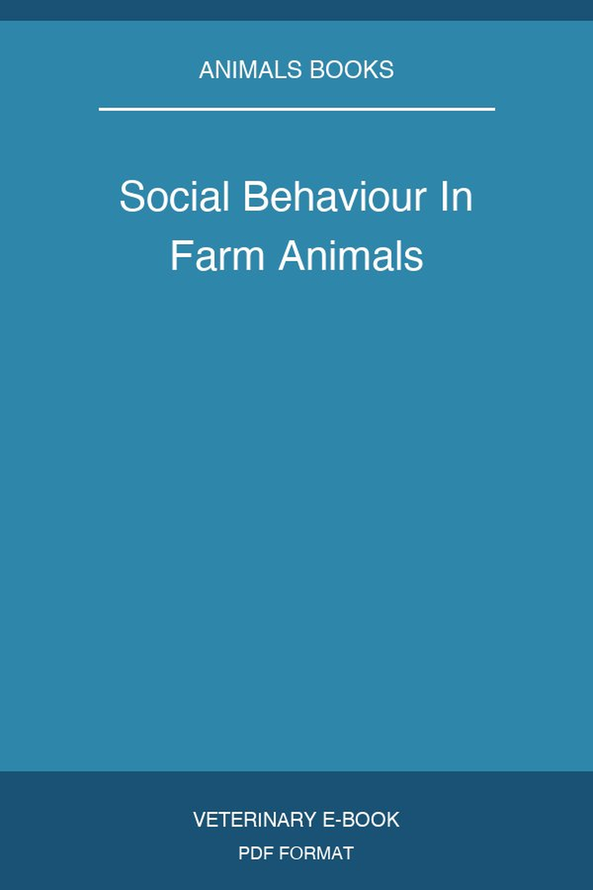 Social Behaviour In Farm Animals