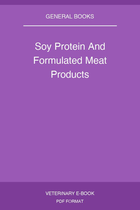 Soy Protein And Formulated Meat Products