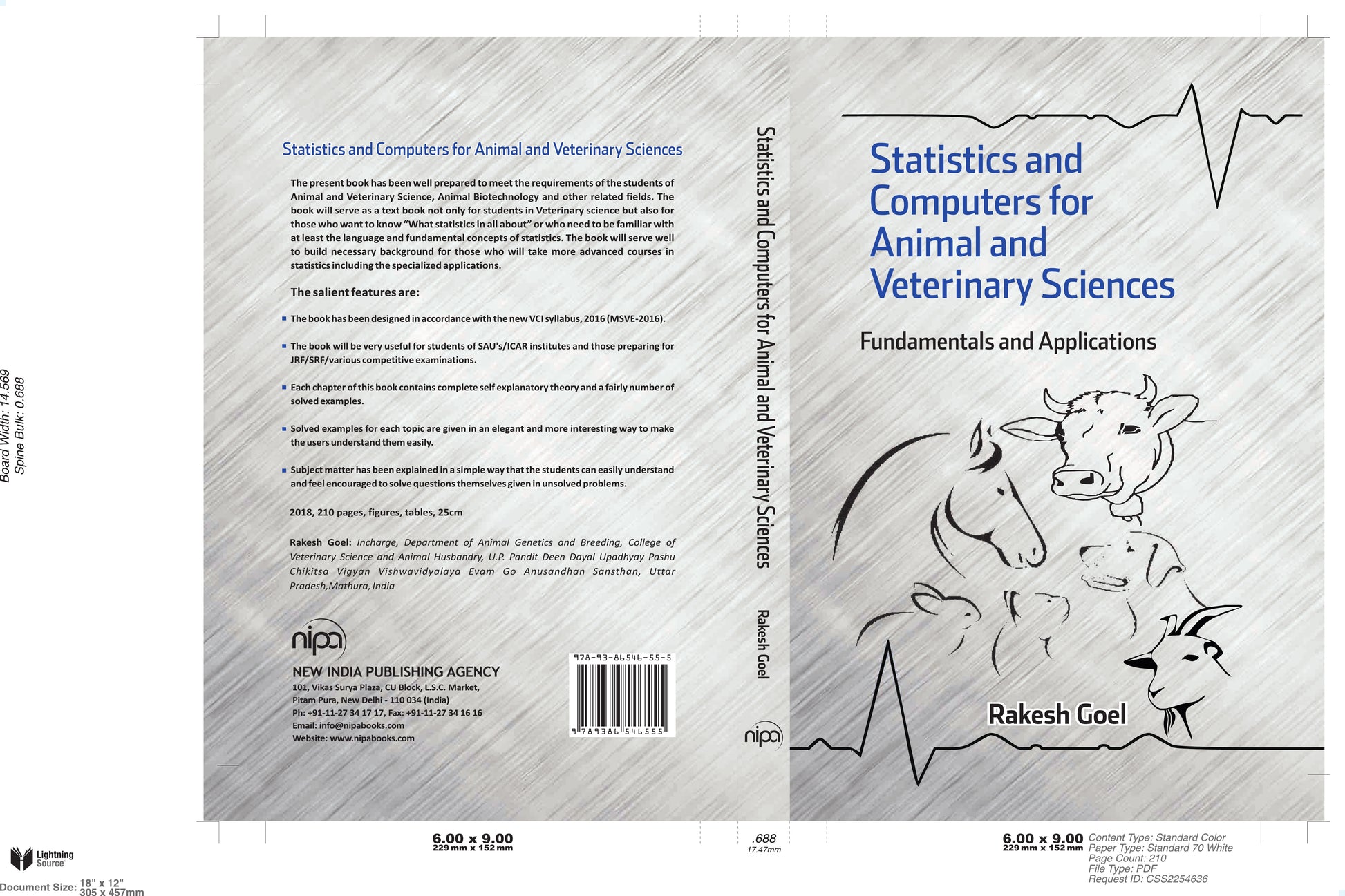 Statistics And Computers For Animal And Veterinary Sciences