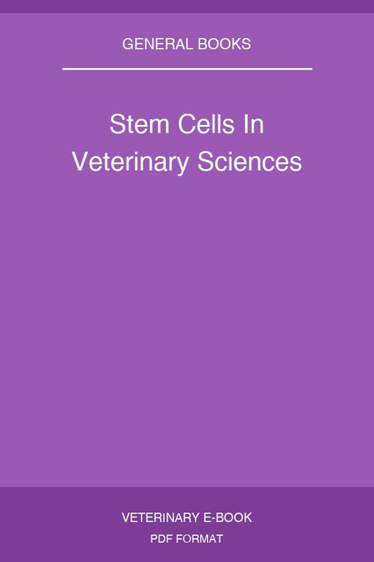Stem Cells In Veterinary Sciences
