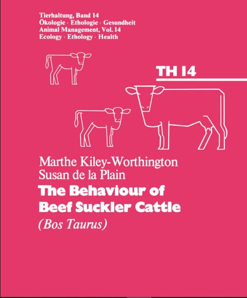 The Behaviour Of Beef Suckler Cattle Bos Taurus