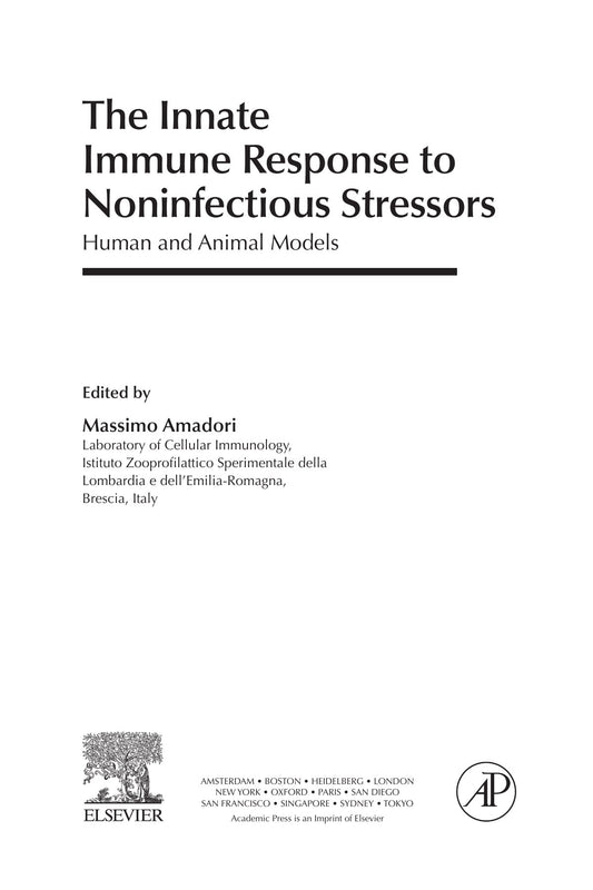 The Innate Immune Response To Noninfectious Stressors Human And Animal Models