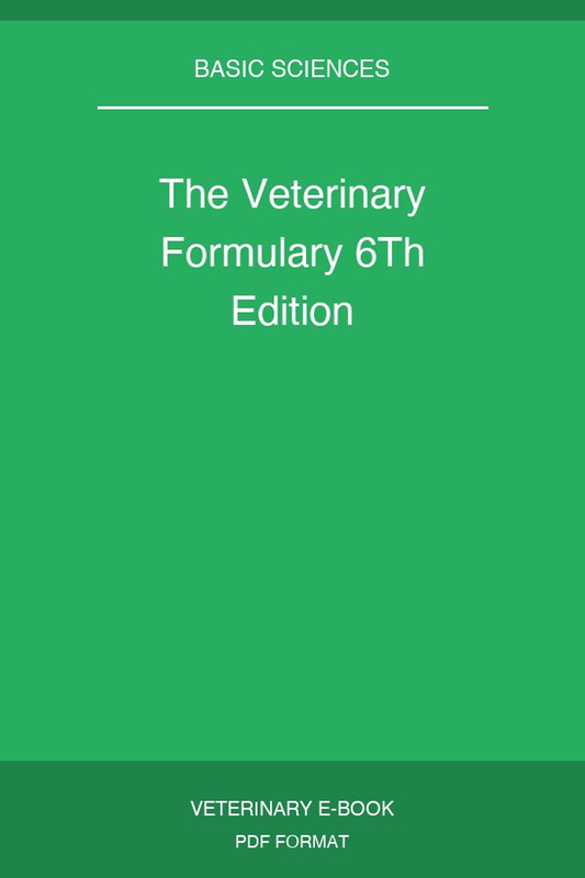 The Veterinary Formulary 6Th Edition
