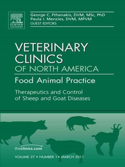 Therapeutics and Control of Sheep and Goat Diseases, An Issue of Veterinary Clinics: Food Animal Practice - Cover