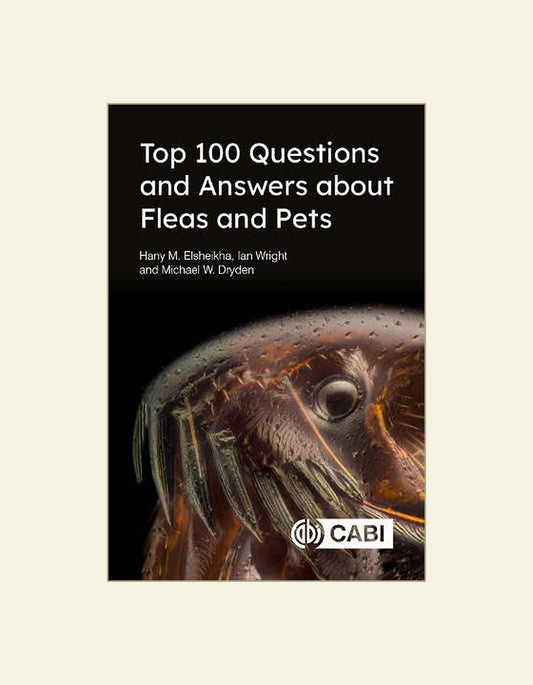 Top 100 Questions And Answers About Fleas And Pets — front cover