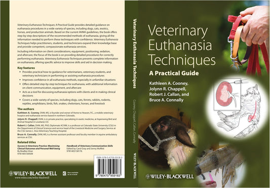 Veterinary Euthanasia Techniques A Practical Guide