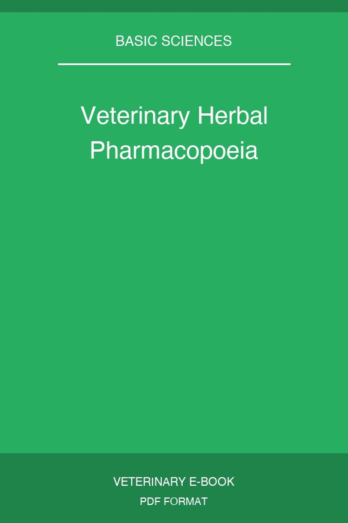 Veterinary Herbal Pharmacopoeia