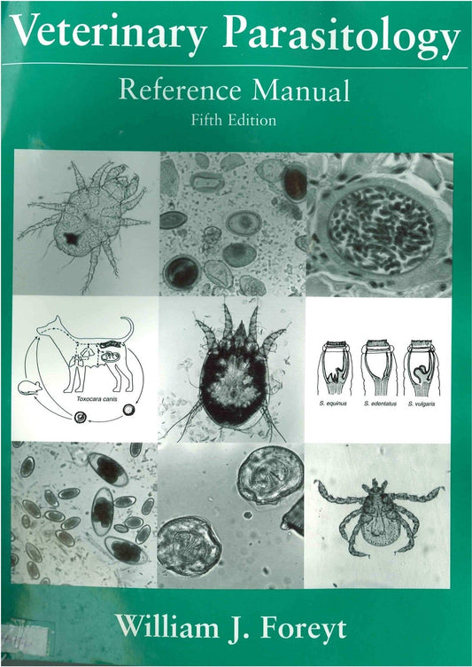 Veterinary Parasitology Reference Manual 5Th Edition