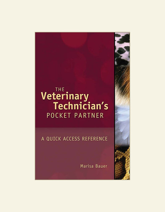 Veterinary Technician's Pocket Partner a Quick Access Reference Guide V — front cover (HD)