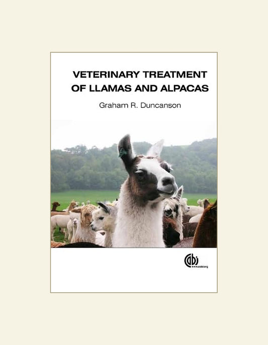 Veterinary Treatment Of Llamas And Alpacas — front cover