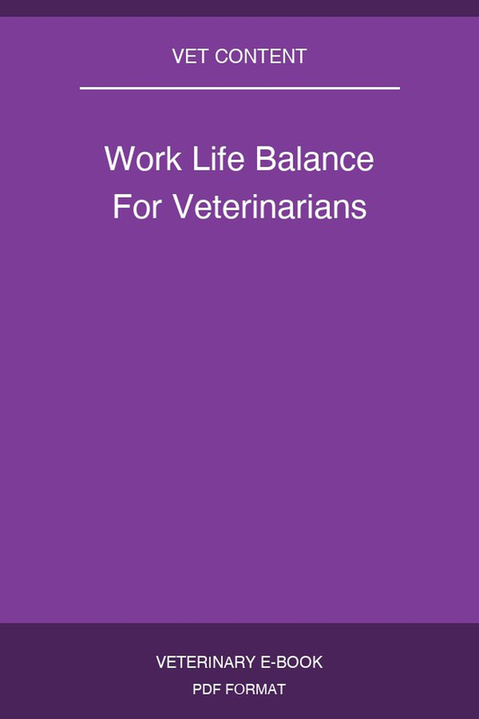Work Life Balance For Veterinarians